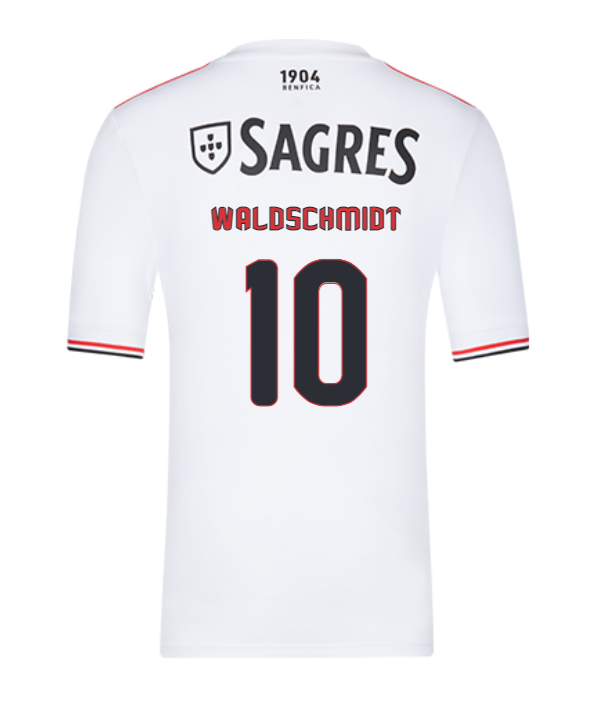 2021/22 Benfica Away Kit Soccer Jersey with Waldschmidt 10 printing